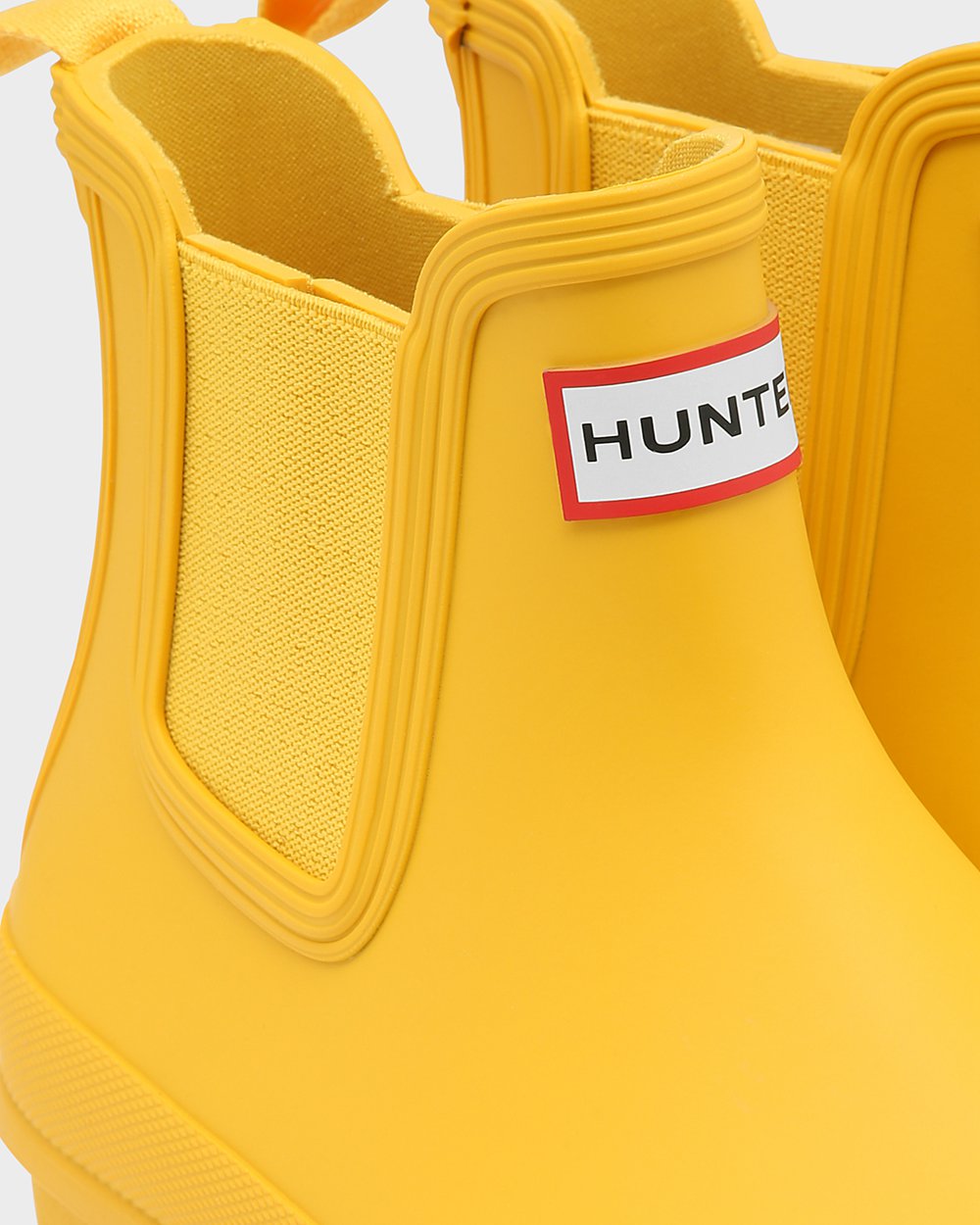 Hunter Original Chelsea Boots - Buy Online Womens Yellow - TYZVUE654